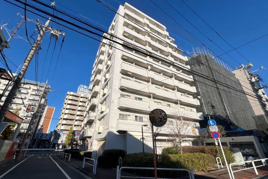 日神パレス西台第2の外観（南西側から）