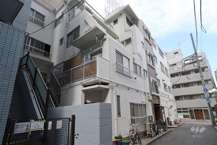 板橋クリーンコーポの外観（南側から）