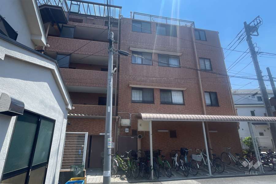 ライオンズマンションときわ台第3の外観（北西側から）