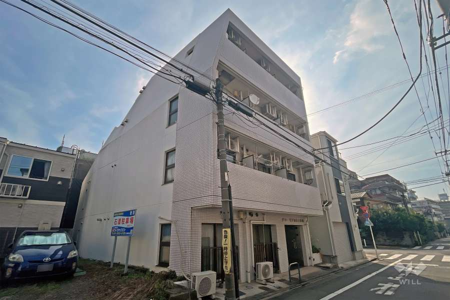 グローリア初穂上板橋の外観（南西側から）