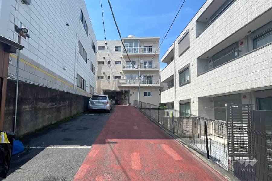 三田成増コーポの外観（北東側から）