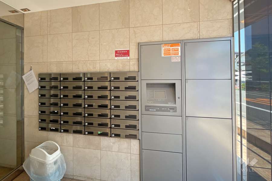 宅配ボックスと共用ポスト