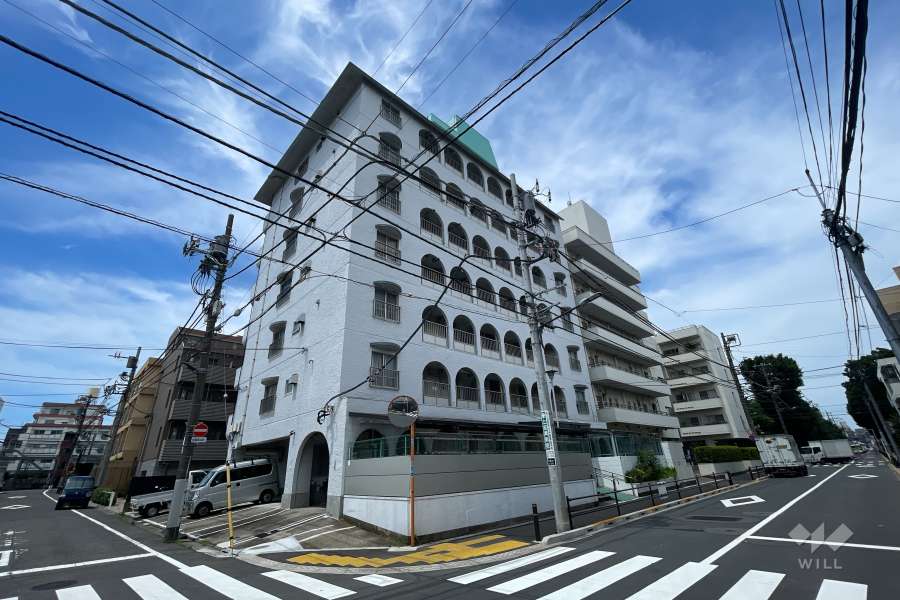 ときわ台サンハイツの外観（北東側から）