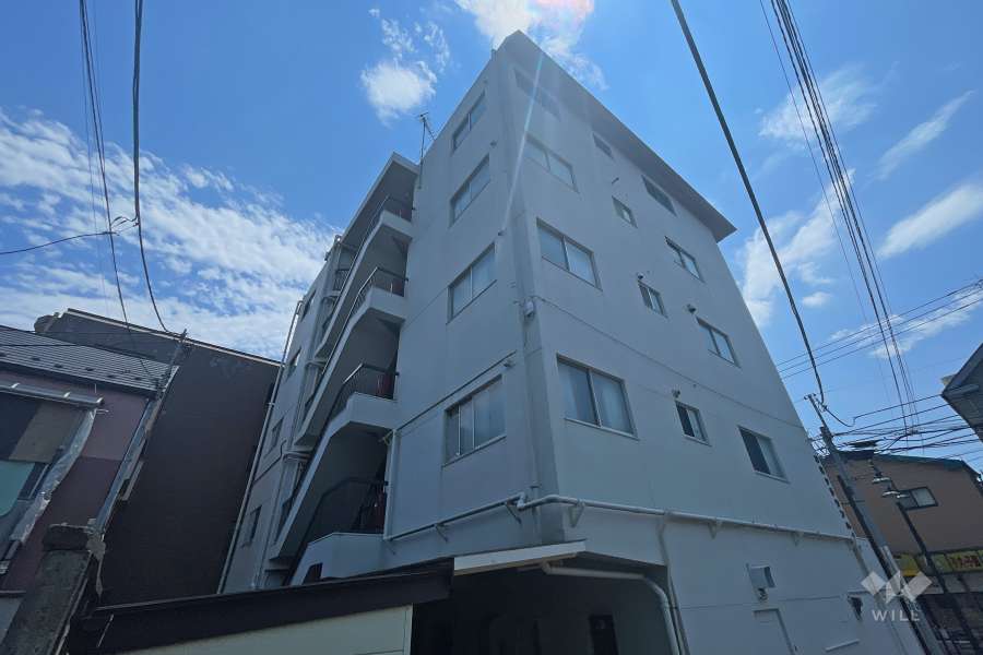 双葉クラウンハイツの外観（北西側から）