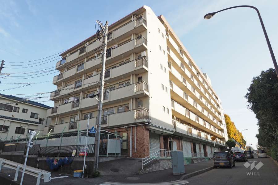 ニューハイム徳丸の外観（北西側から）