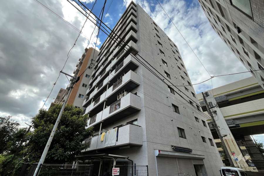 グリーンキャピタル池袋の外観（北東側から）