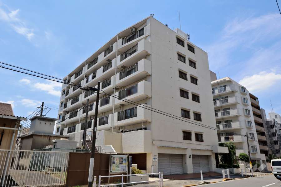 加賀町グリーンハイツの外観（東側から）