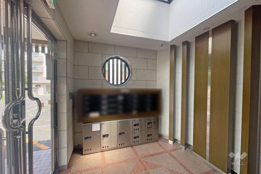 共用ポストと宅配ボックス