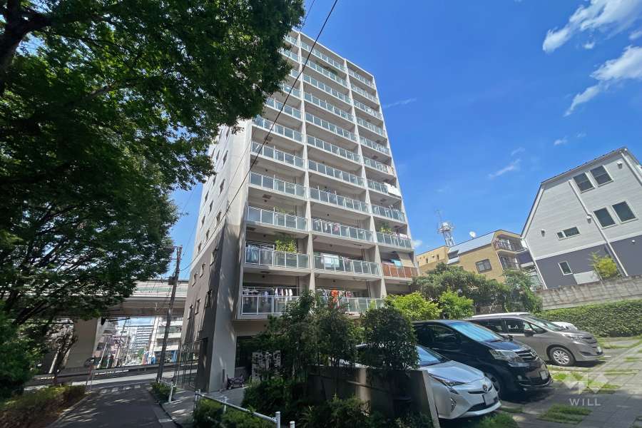 エコヴィレッジ高島平赤塚公園の外観（南西側から）