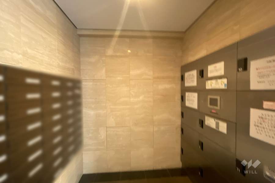 共用ポストと宅配ボックス