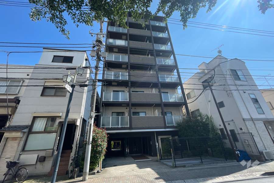 ジェノヴィア板橋本町グリーンウォールの外観（北東側から）