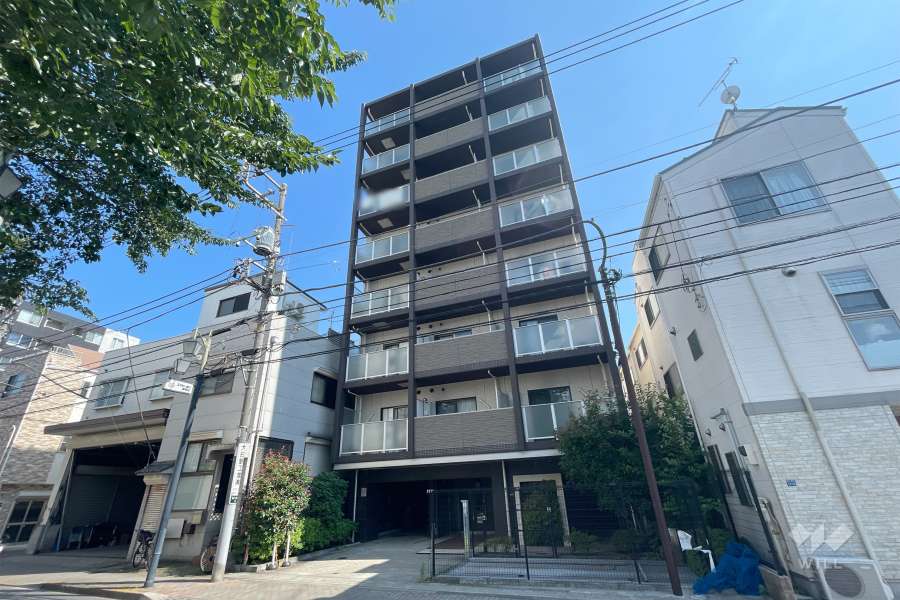 ジェノヴィア板橋本町グリーンウォールの外観（北西側から）