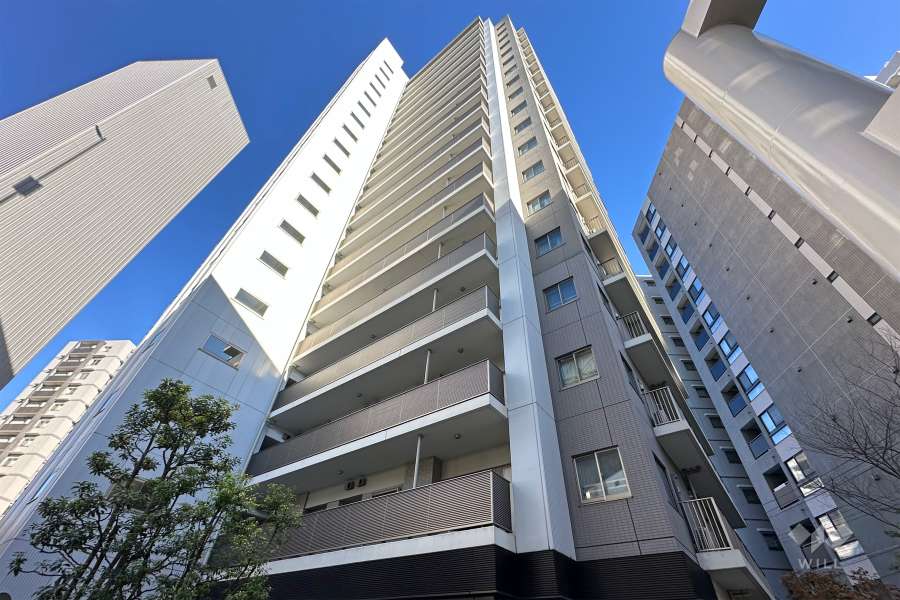 ルフォン板橋区役所前の外観（南西側から）