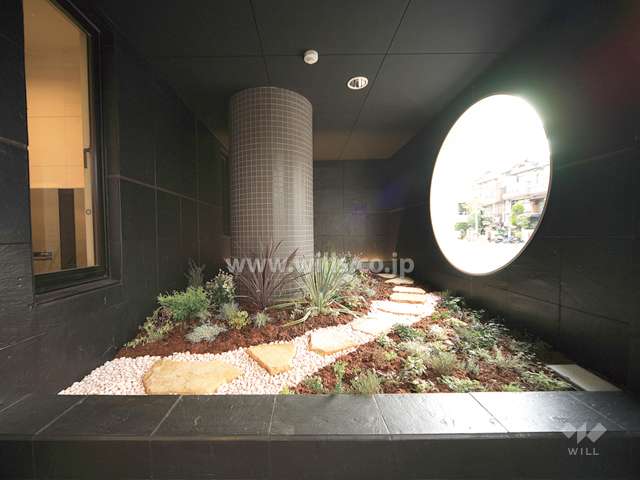 ジャパニーズモダンをテーマとした庭園風植栽