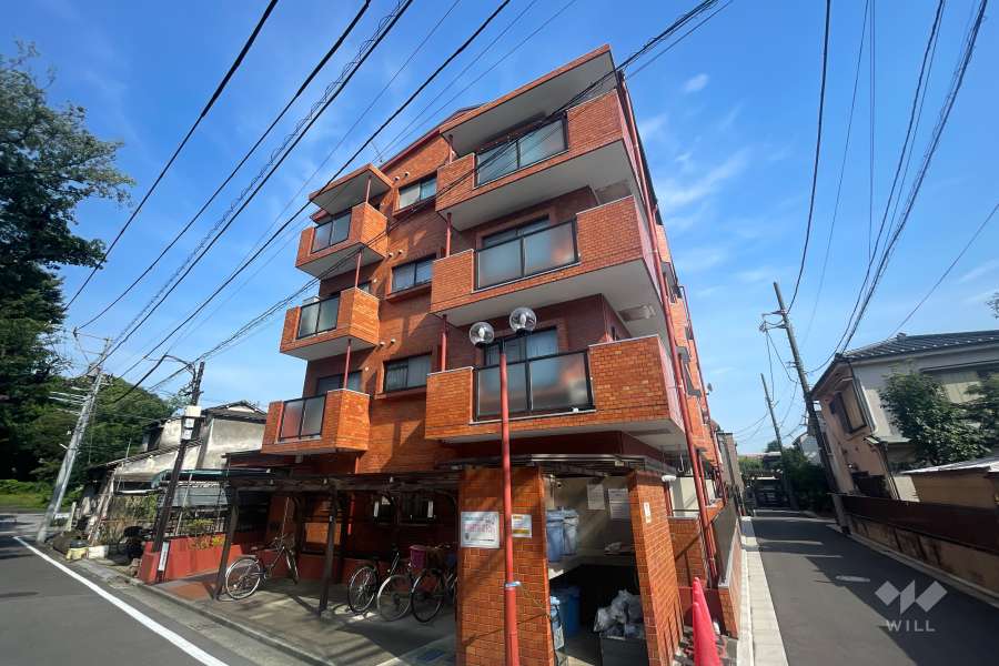 キャニオンマンション小豆沢公園の外観（北西側から）