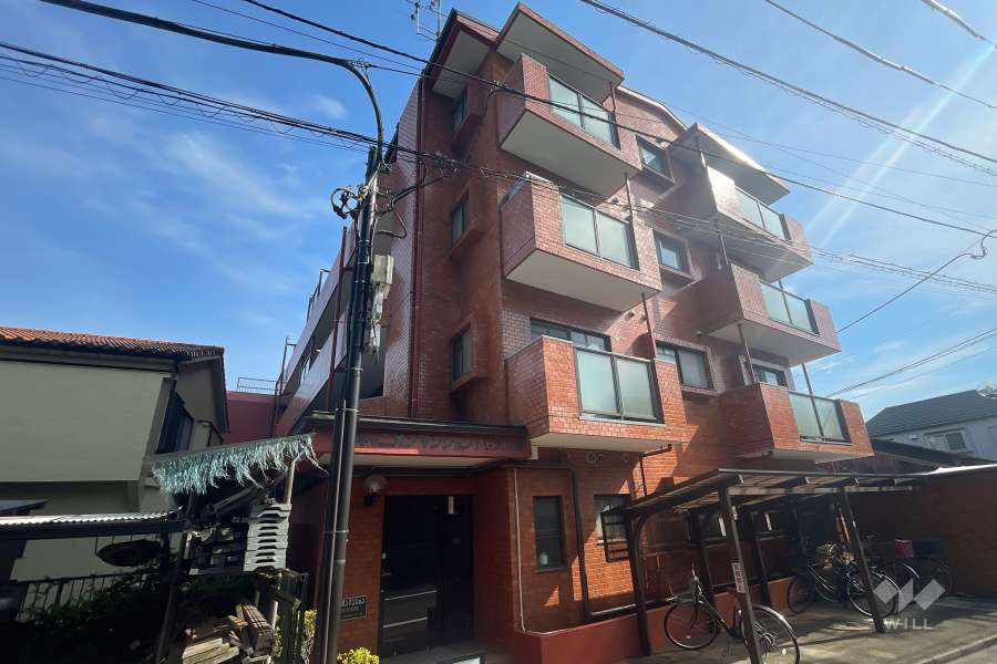 キャニオンマンション小豆沢公園の外観（北側から）