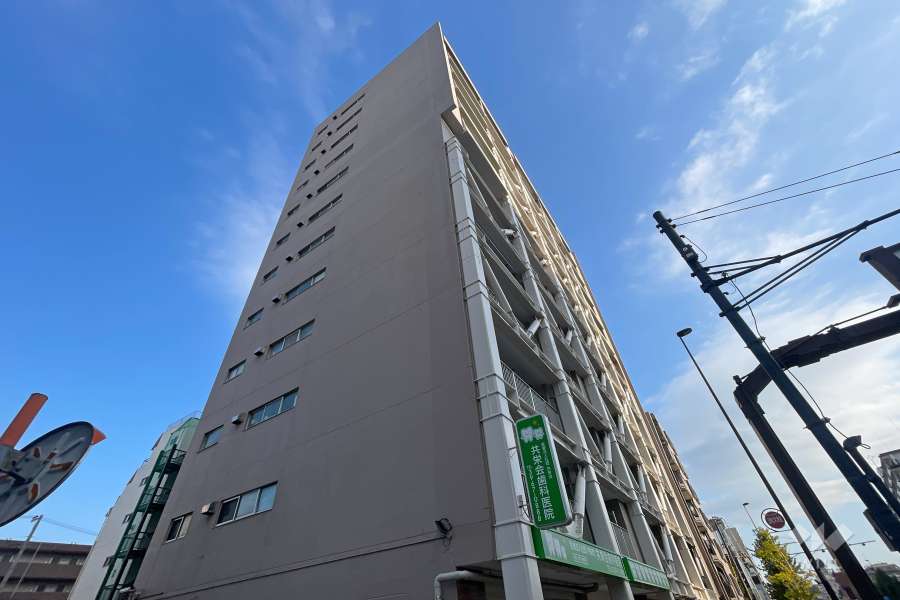 ウィスタリアマンション板橋志村の外観（北西側から）