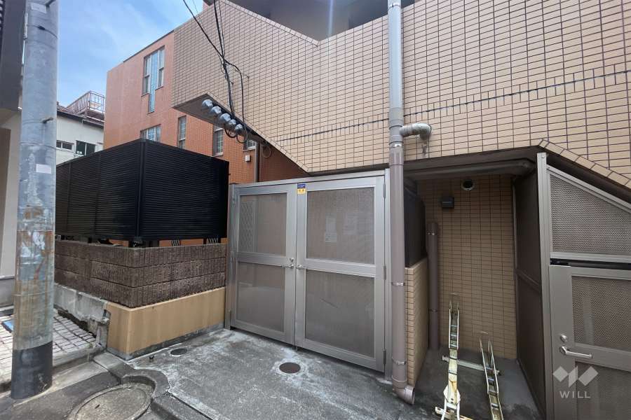 オートロック式の駐輪場