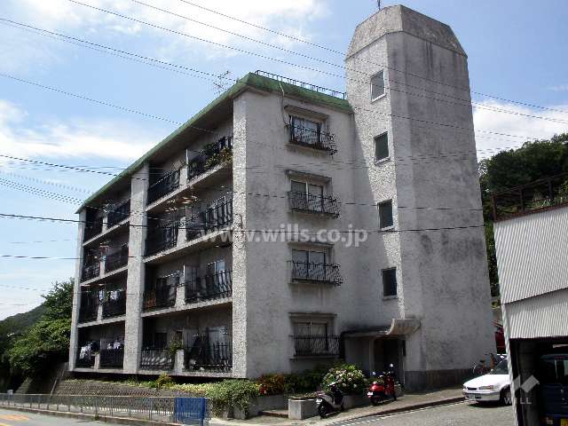 コーポ三矢の外観(南東から）