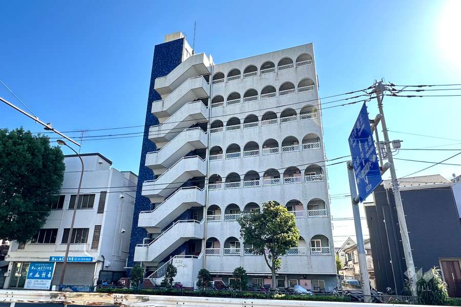 常盤台カーネルの外観（北西側から）