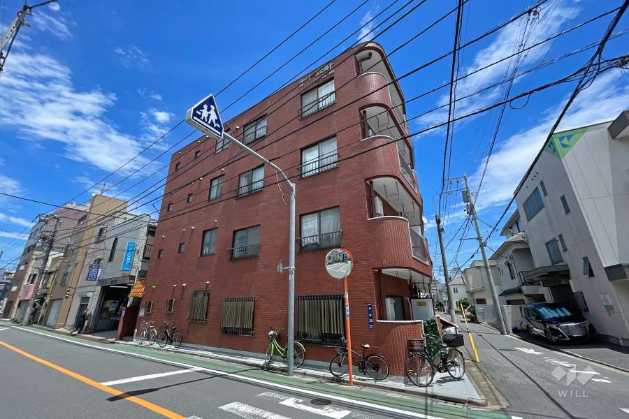 オーナーズビルド中板橋の外観（南西側から）