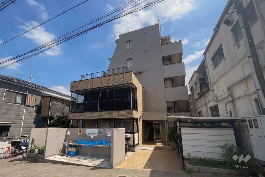 セビアンメゾン小茂根の外観（北西側から）