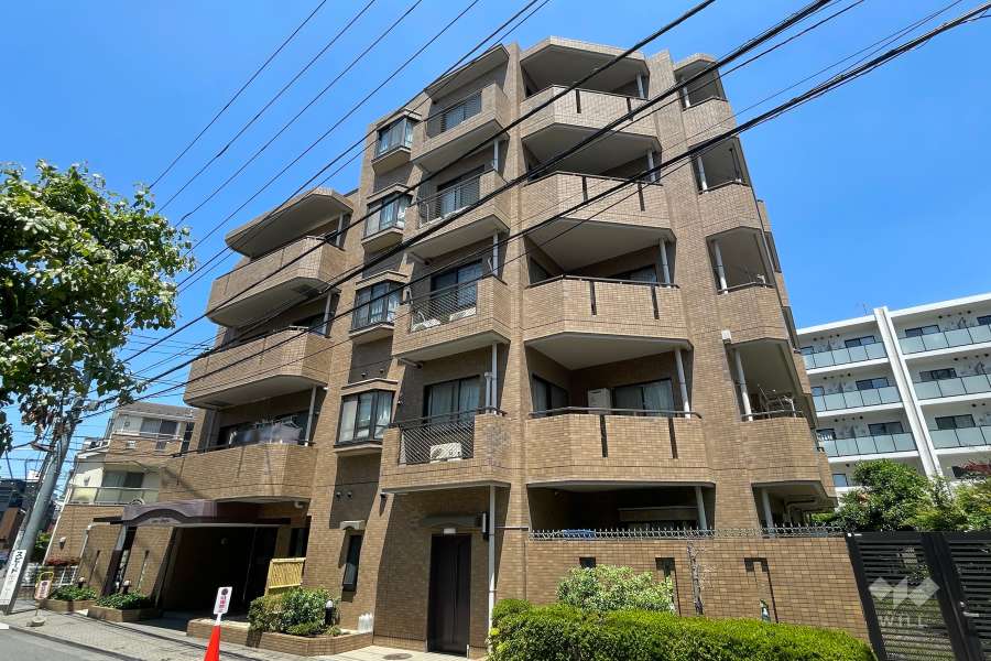 板橋本町サニーハイツの外観（南西側から）