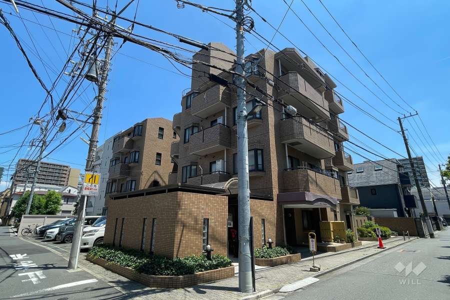 板橋本町サニーハイツの外観（北西側から）