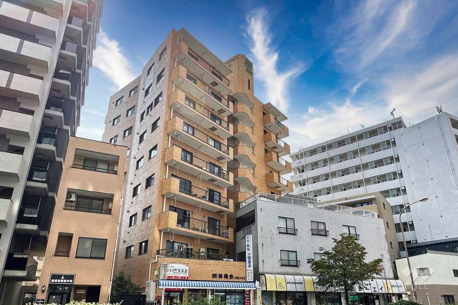ライオンズマンション大山西町の外観（東側から）