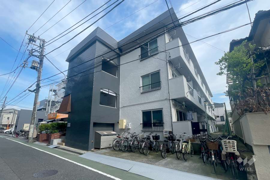 双葉コーポの外観（北西側から）