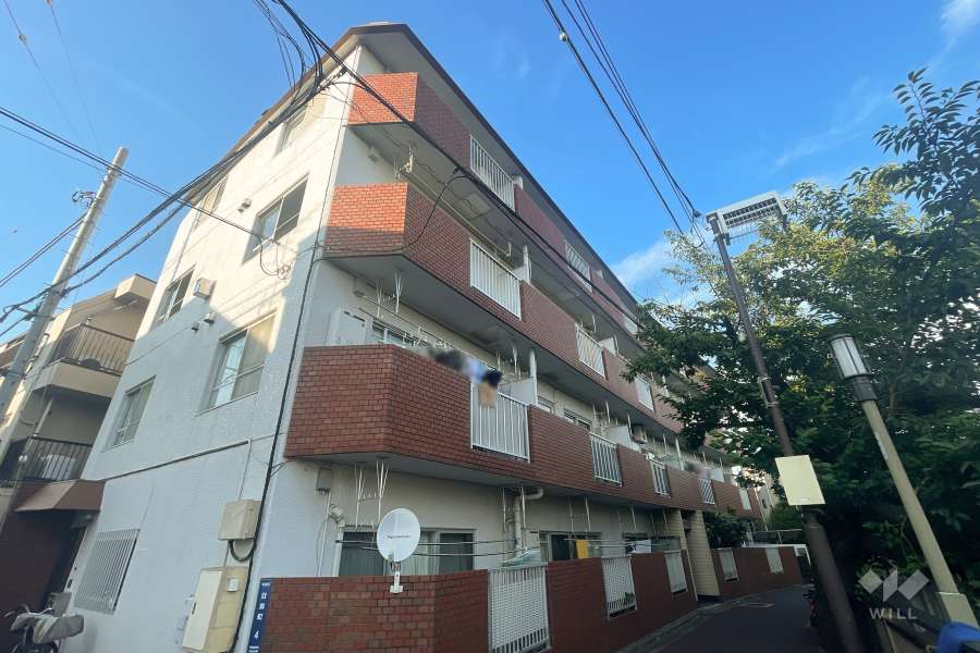 双葉町マンションの外観（南西側から）