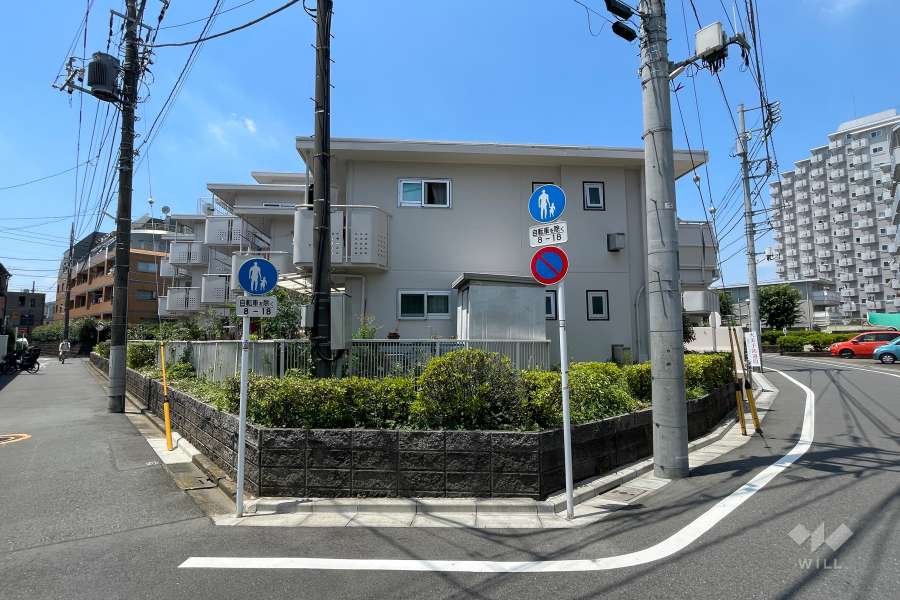 第二上板橋サンライトマンションF棟の外観（北東側から）