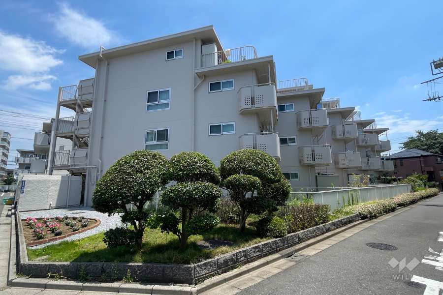 第二上板橋サンライトマンションF棟の外観（南西側から）