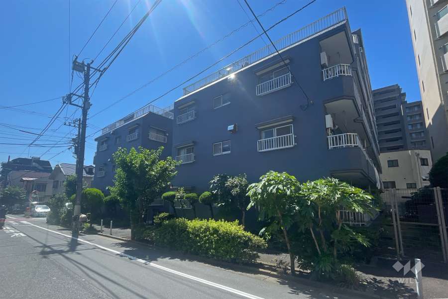 大山コーポサンキョーの外観（北西側から）