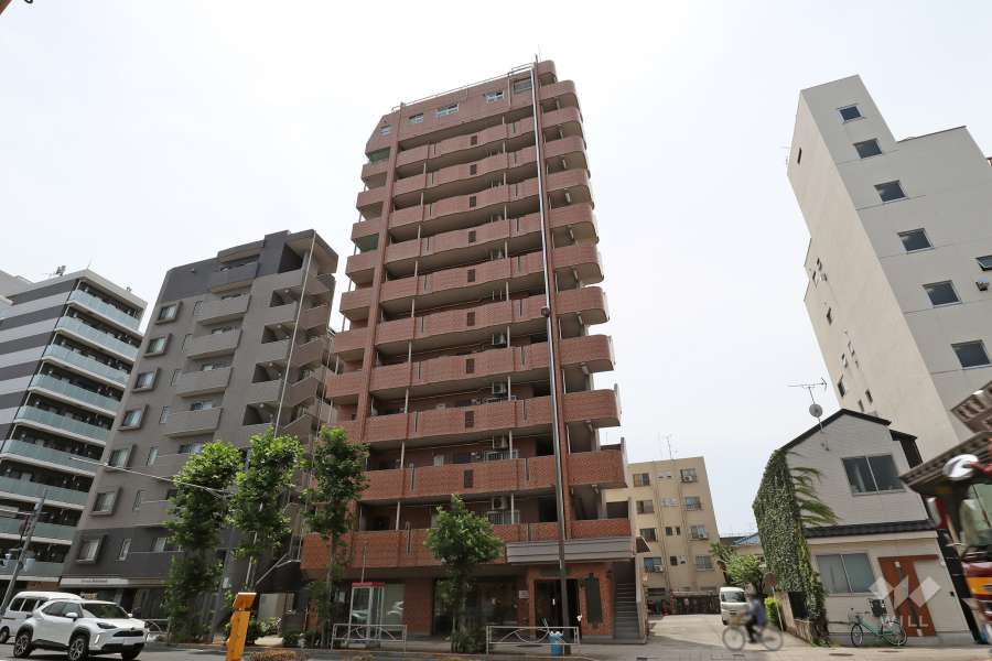 中板橋サニーコーポの外観（北西側から）