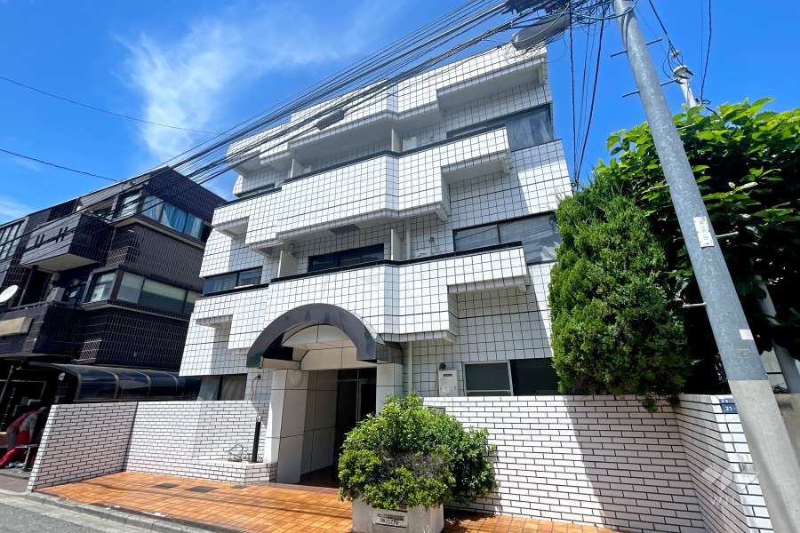 ラヴニール１の外観（南東側から）