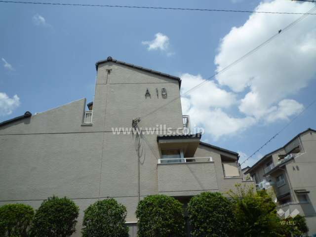 公社山田西A団地A-10棟（南側から）