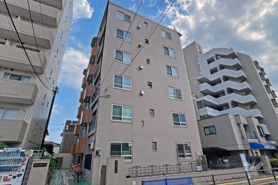 蓮沼マイコーポの外観（北東側から）
