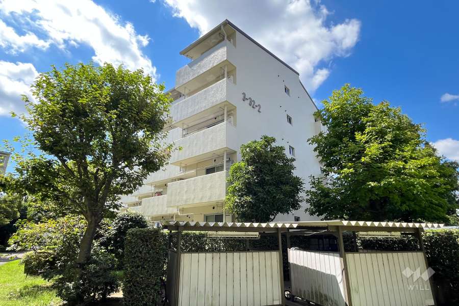 光が丘パークタウンゆりの木通り北２号棟の外観（北東側から）