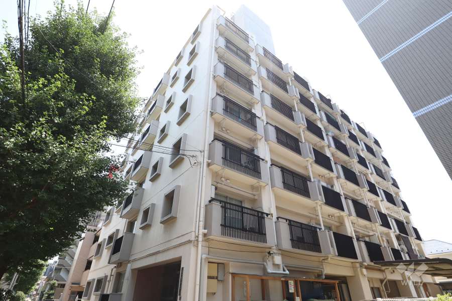 三田高島平第三コーポの外観（北西側から）