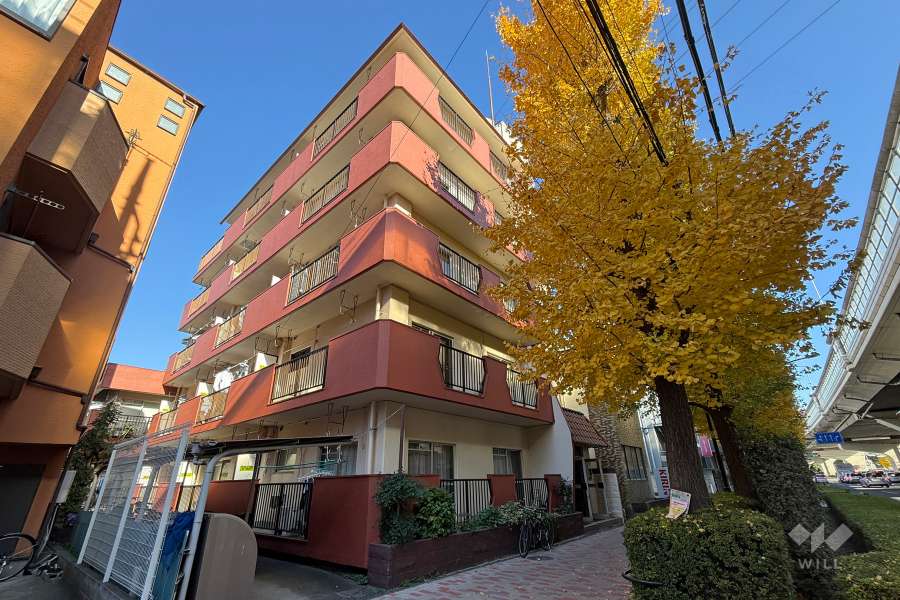 ロータスルート高島平の外観（南西側から）