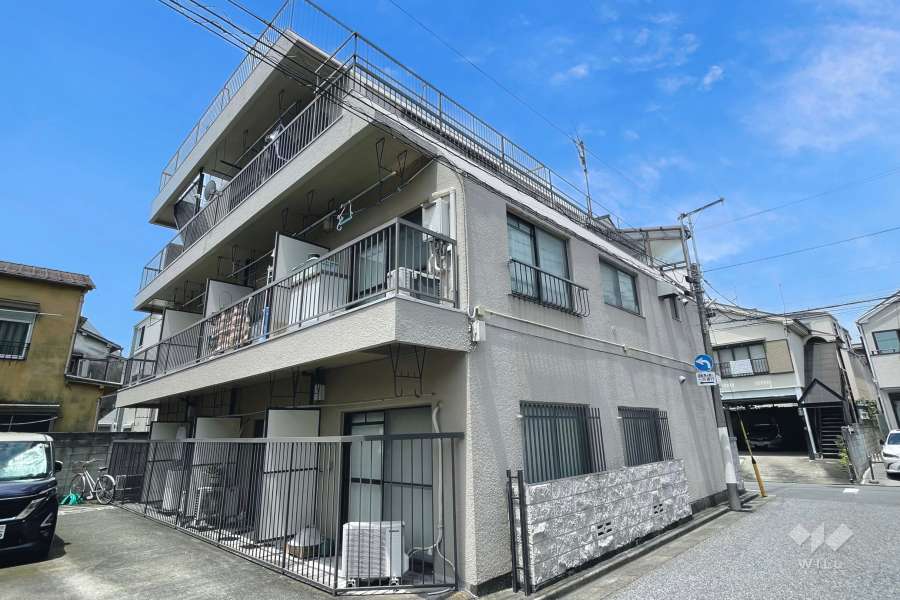 メゾン大谷口の外観（南東側から）