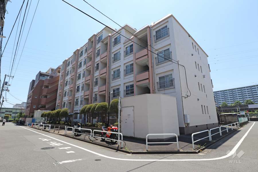 高島平第二サンパワーの外観（北西側から）