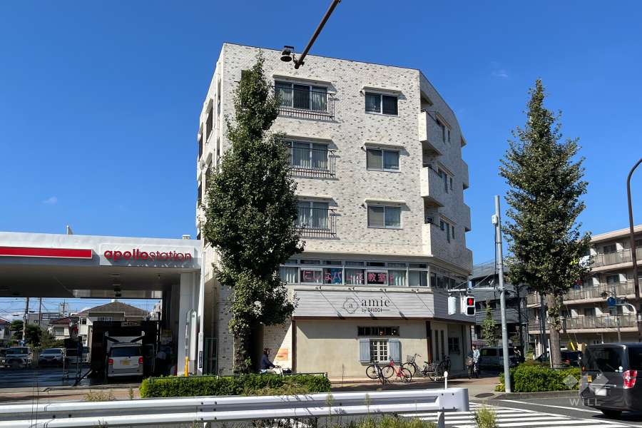 ウェストハイツ高島平の外観（東側から）