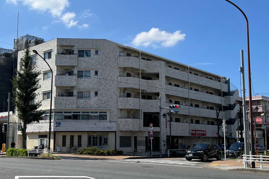 ウェストハイツ高島平の外観（北東側から）