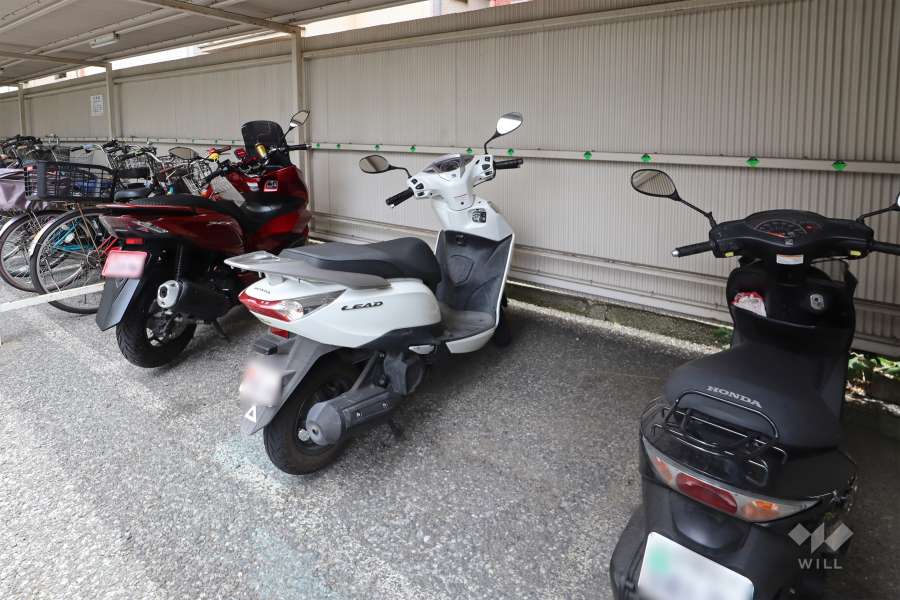 バイク置場