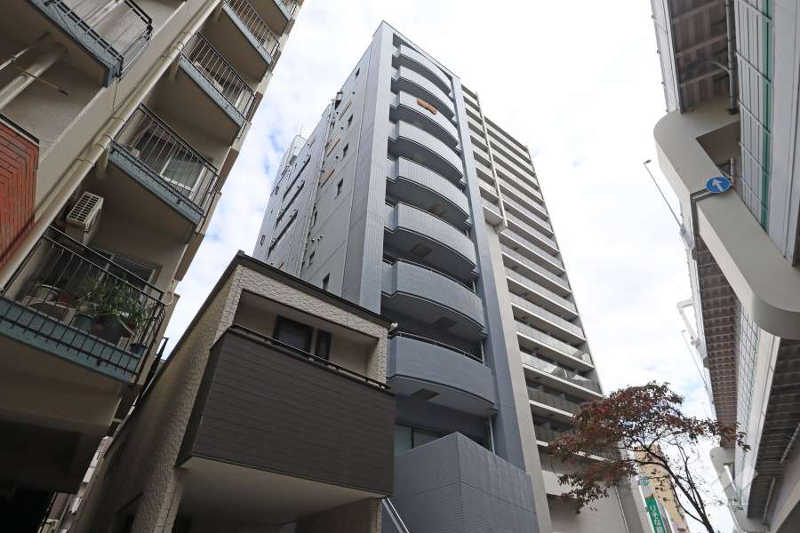 ドミールセブンの外観（南西側から）