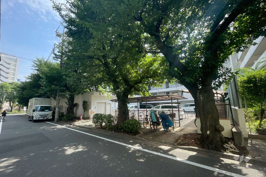 クレールあづさわの外観（北東側から）