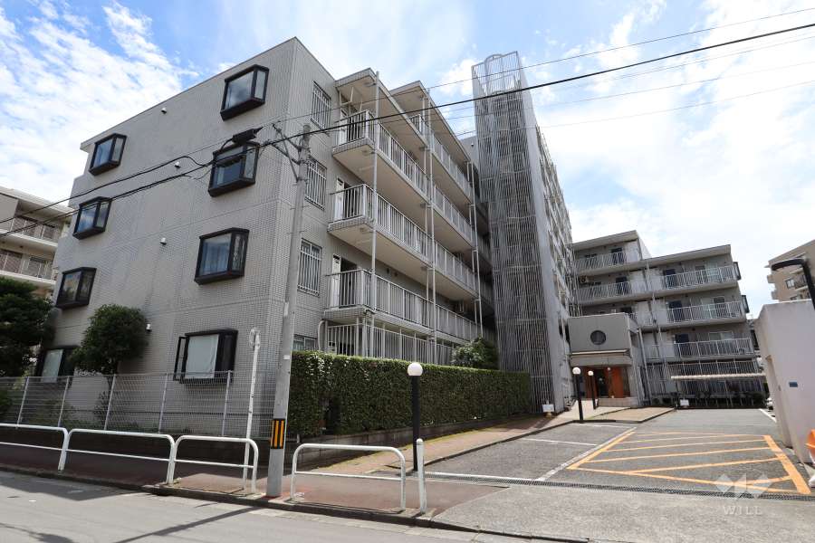 ユニーブル成増の外観（北側から）