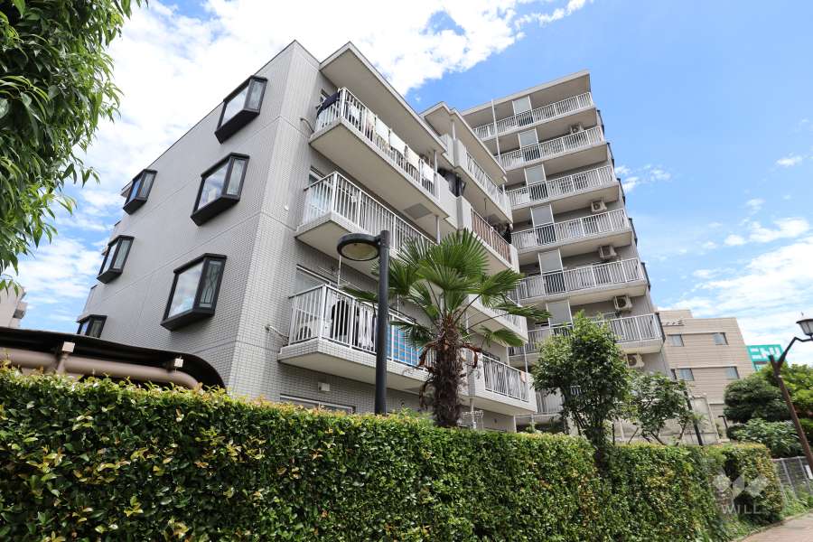 ユニーブル成増の外観（北西側から）